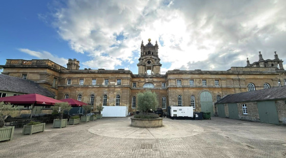 Panoramic view of Blenheim Palace